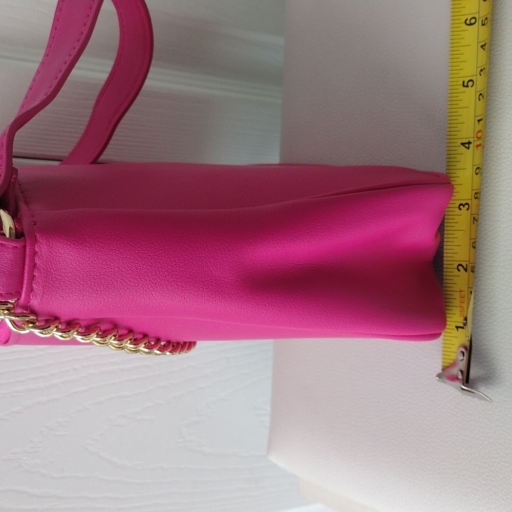 Juicy Couture Hot Pink Chain Shoulder Bag - Picture 7 of 16